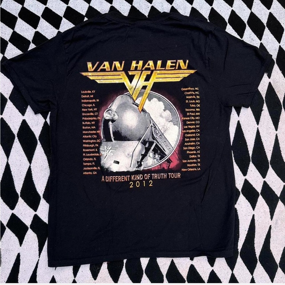 Van Halen Vintage Tour T Shirt